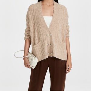 TACH CLOTHING Amira Knit Soft Wool Oversized Cardigan